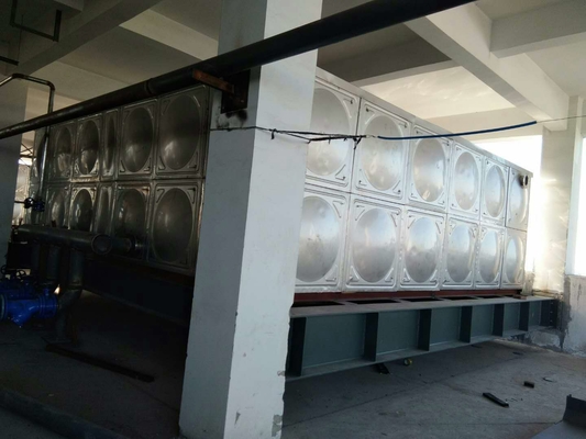 100m3 SS304 Square Stainless Steel Tank Water Storage 5000l