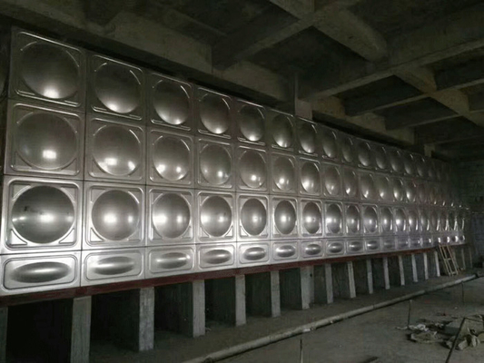 8000L 304 Stainless Steel Large Rectangular Ss Steel Water Tanks For Drinking Water