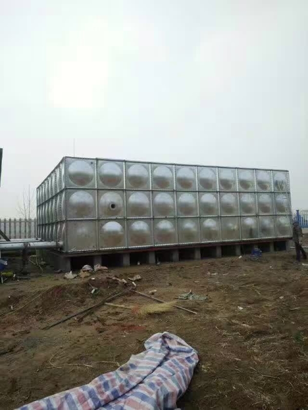 Customized 300 Gallon SS Stainless Steel Water Tank Thermal Insulated