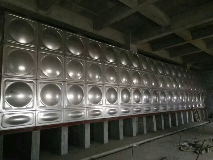 Bolted Welded Square Stainless Steel Water Tank Storage Galvanized 316L