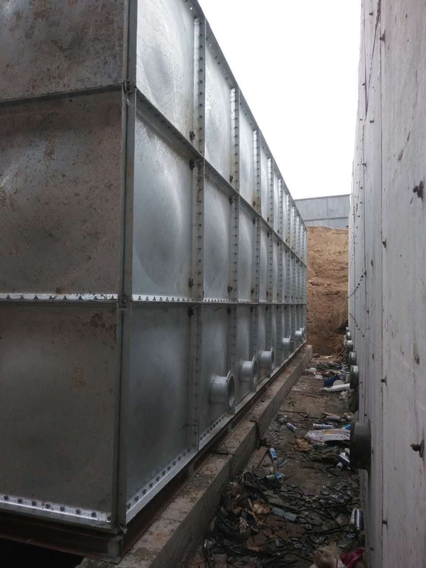 Thermal Insulated FRP Panelized Plastic Water Storage Tanks 20mm 22mm 24mm thickness