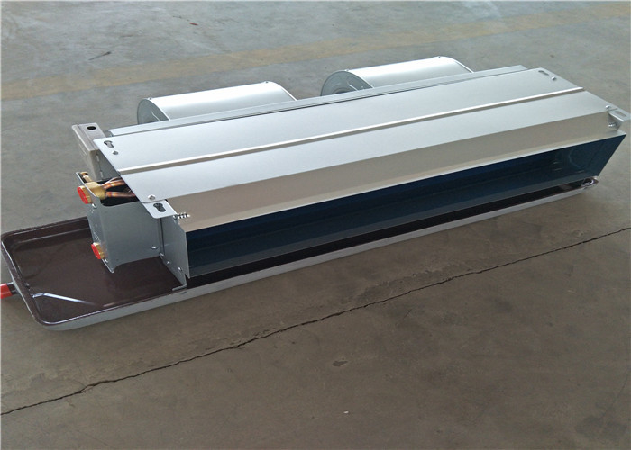 500CFM Ducted Type Water FCU Fan Coil Unit With Hydrophilic Aluminum Coil