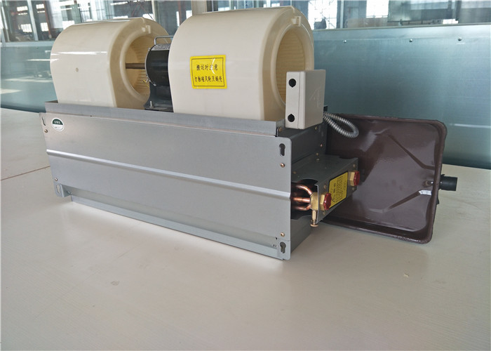 Hydronic Ceiling Cassette FCU Horizontal Concealed Fan Coil Unit For Shopping Malls