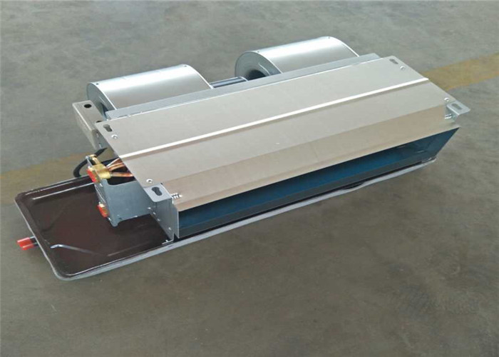 Hydronic Ceiling Cassette FCU Horizontal Concealed Fan Coil Unit For Shopping Malls